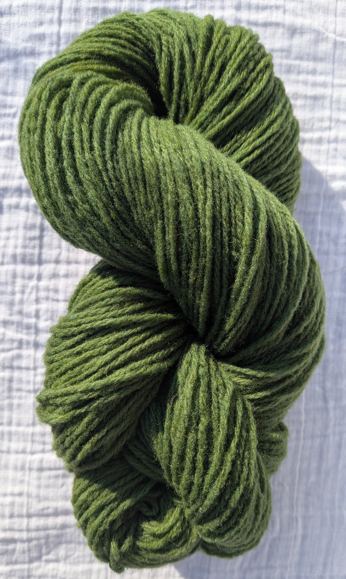 Echeveau pure laine vert